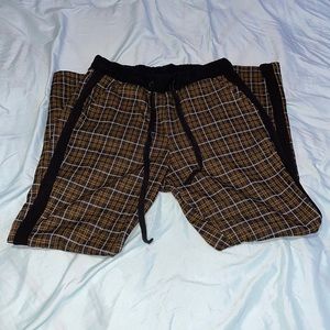 Zara Plaid Sweatpant